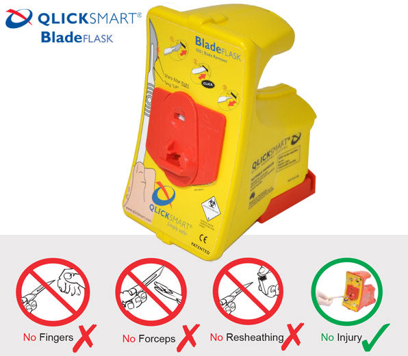 QlickSmart Blade Flask