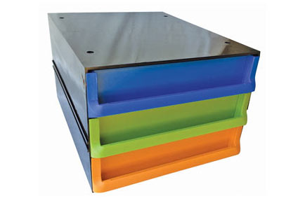 Coloured Block Filing Cabinets