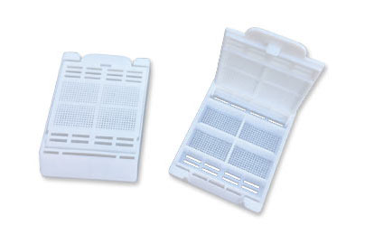 Path Cassettes Biopsy Cassette with 4 compartments : Cell Path Services – Cell Path ...