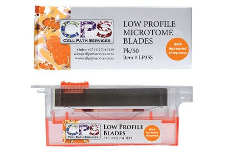 CPS Low Profile Microtome Blades - Increased Sharpness