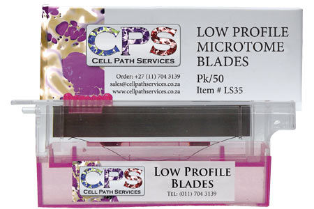 CPS Low Profile Microtome Blades - For Soft Specimens