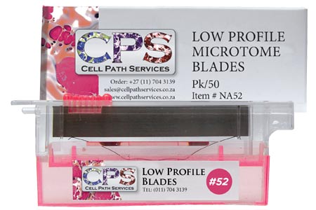 CPS Low Profile Microtome Blades - #52's